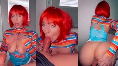 TheRealBrittFit – Halloween Chucky Fuck PPV Video Leaked