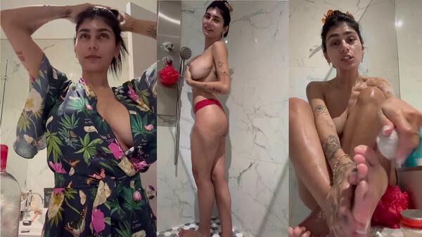 OnlyFans – Mia Khalifa Hot Nude Steamy Shower After A Long Day NEW LEAK