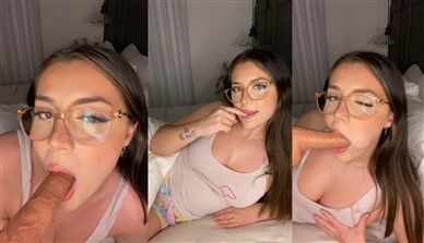 OnlyFans – Lilith Cavaliere Sexy Dirty Talk Blowjob Video Leaked