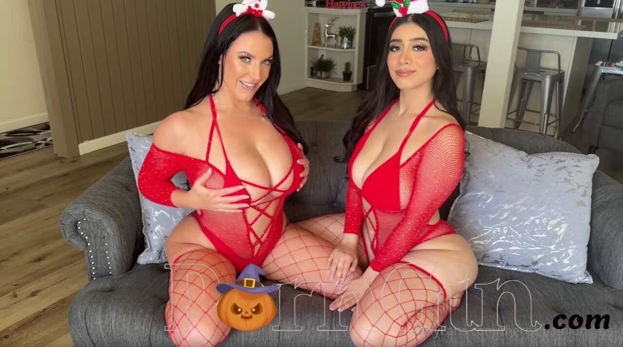 Violet Myers Threesome With Angela White Video Leaked