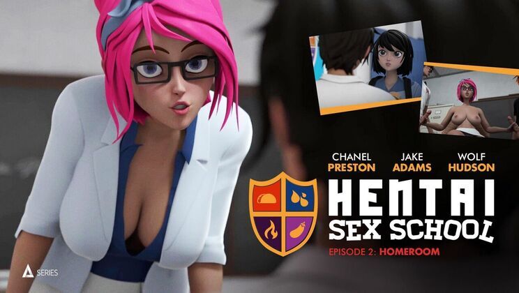 AdultTime – Hentai Sex School – Episode 2