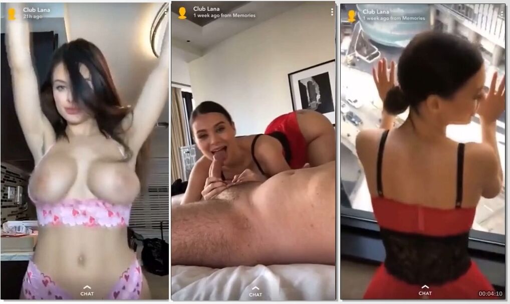 OnlyFans – Lana Rhoades Porn Snapchat Sex Tape Fucking