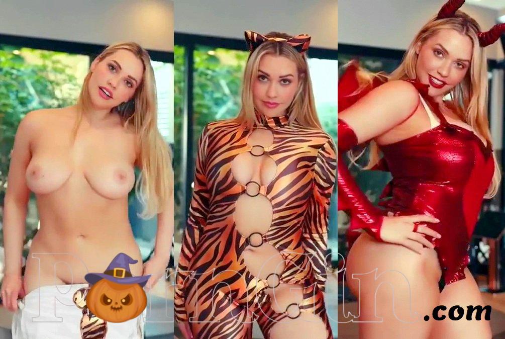 Mia Malkova OF Nude Halloween Try On Haul Video Leaked