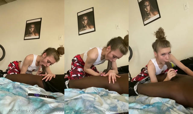 Sno Marie Sucking On A Long BBC Video Leaked